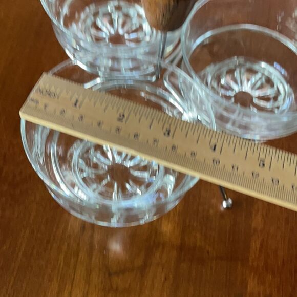 Mid Century Teak & Chrome Condiment Caddy - Picture 2 of 6